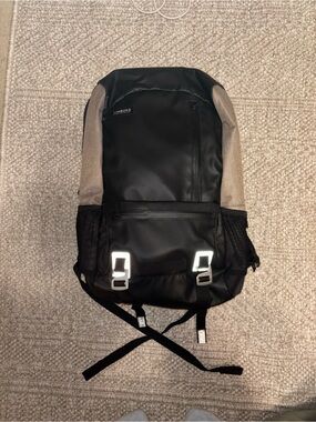 Black and Tan Timbuk2 Backpack - Durable Everyday Carry